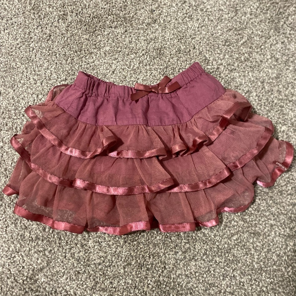 Mexx Pink Flounce Skirt Girls Baby Kids Size‎ 6-9 Months